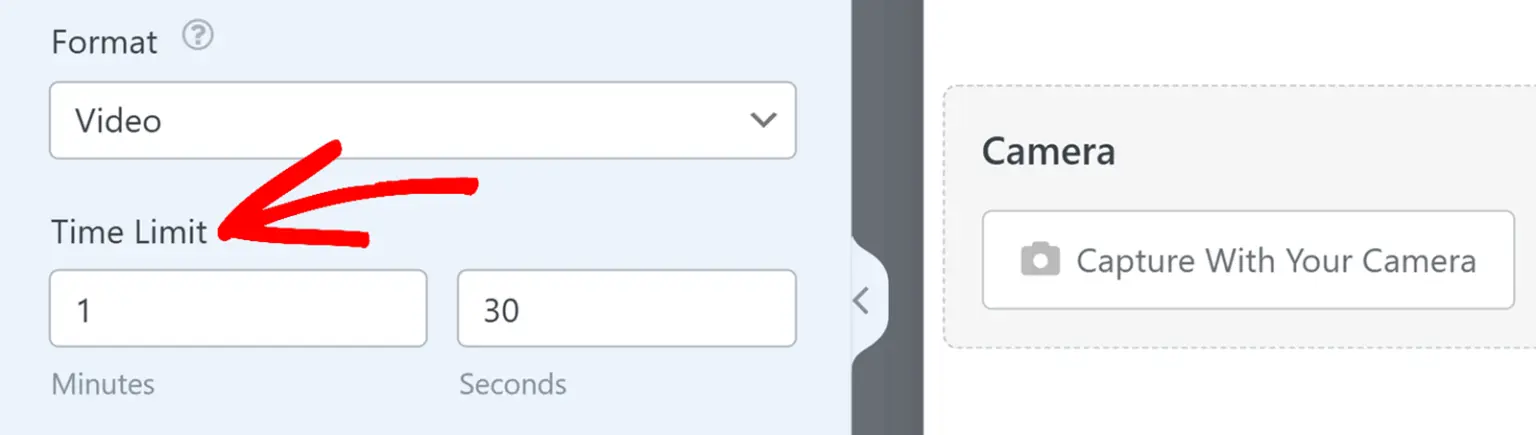 wpforms カメラフォーム