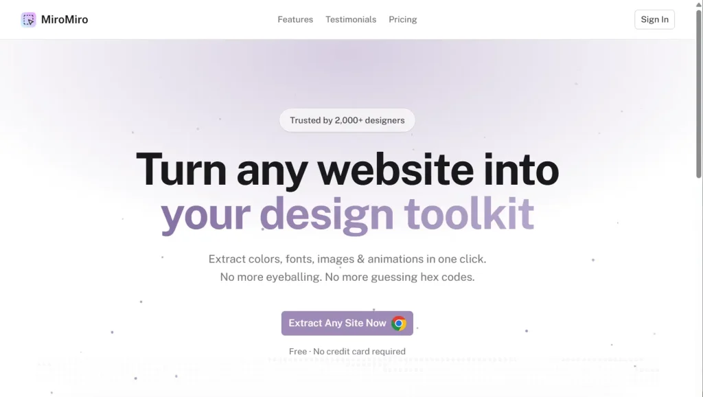 miromiro.app Chrome拡張機能