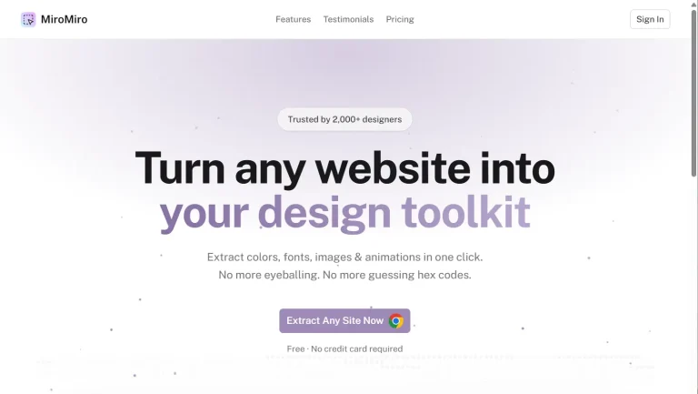 miromiro.app Chrome拡張機能